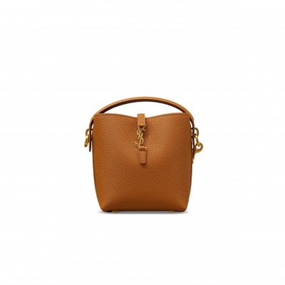 YSL LE 37 MINI IN GRAINED LEATHER 765870 (15*13*6cm)